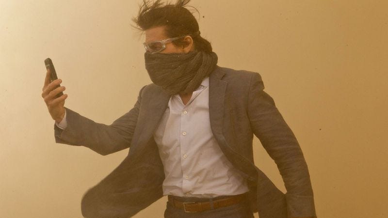 Illustration for article titled Tom Cruise is being sued for allegedly stealing the Mission: Impossible—Ghost Protocol script