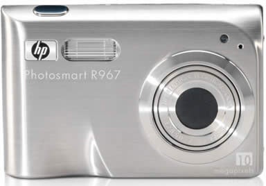 Illustration for article titled HP Photosmart R967: 10 Megapixels, Small Package