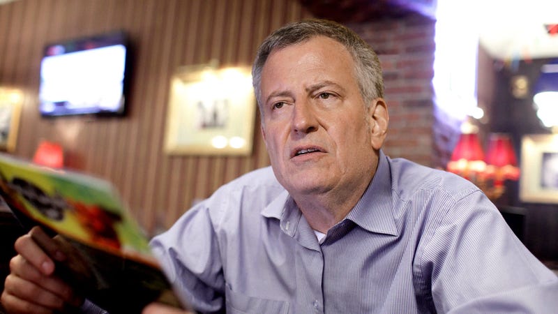 Illustration for article titled ‘That Place Is A Disaster,’ Says Bill De Blasio Watching Flooded NYC Subway On TV During Iowa Campaign Stop