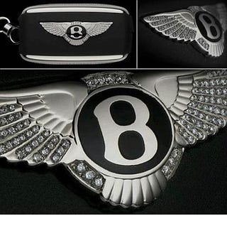 Illustration for article titled Diamond Bentley Key An Appropriately Unnecessary Accessory, Just Don't Sit On It
