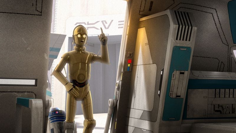Illustration for article titled Star Wars Rebels: “Droids In Distress”