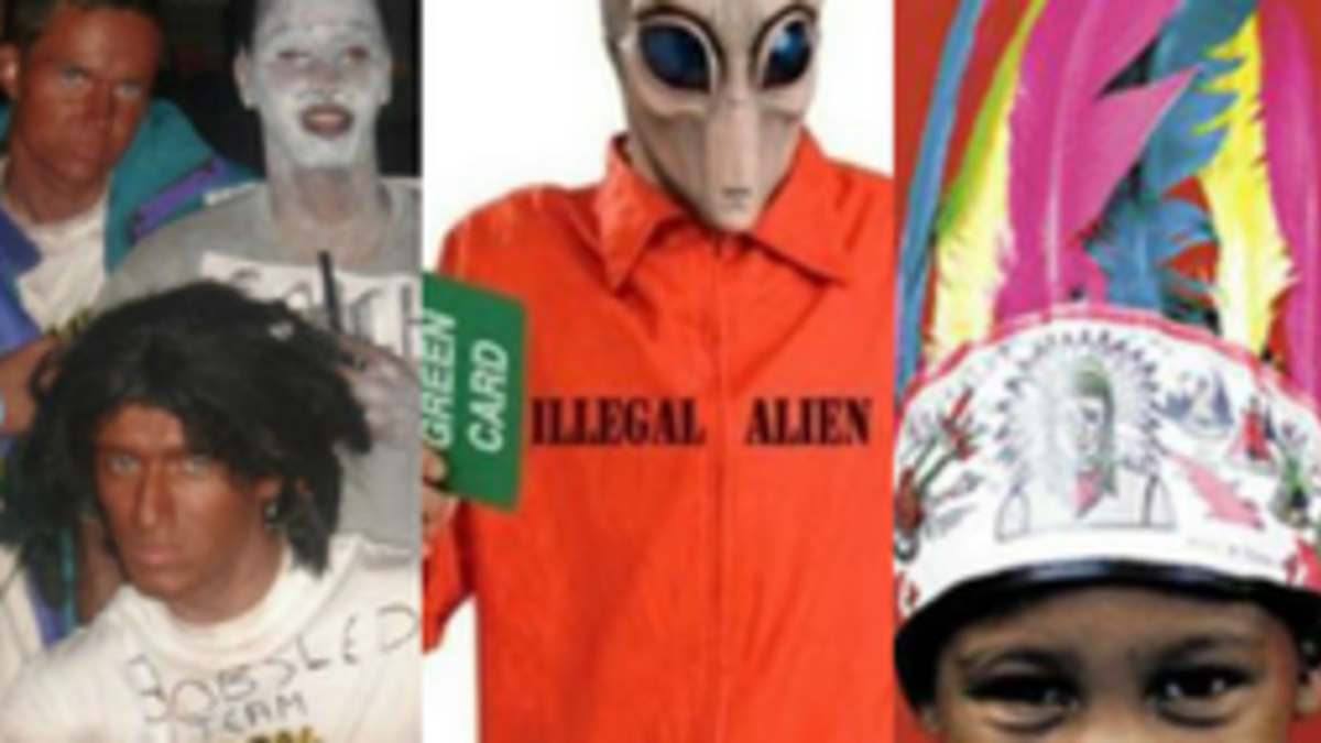 Illustration for article titled 9 Bad Excuses for Racist Costumes