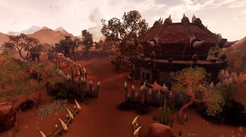 Illustration of the article entitled What would World of Warcraft look like in Unreal Engine 4