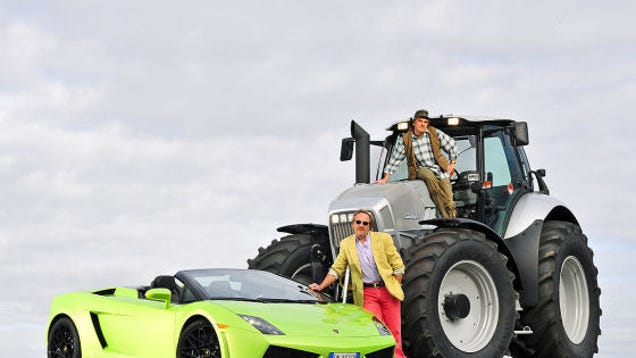 The Big Lamborghini Face-Off: Roadster vs. Tractor