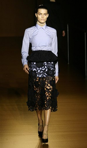 Prada Manages To Make Lace Anything But Dainty