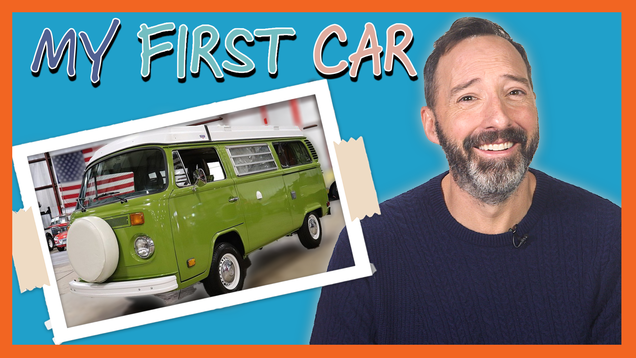 Tony Hale’s First Car Was a VW Hippie Bus That Burned to the Ground