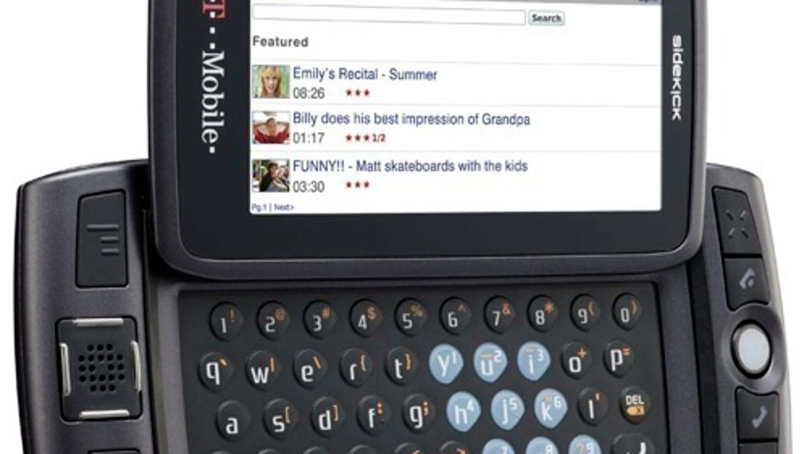 sidekick 4g