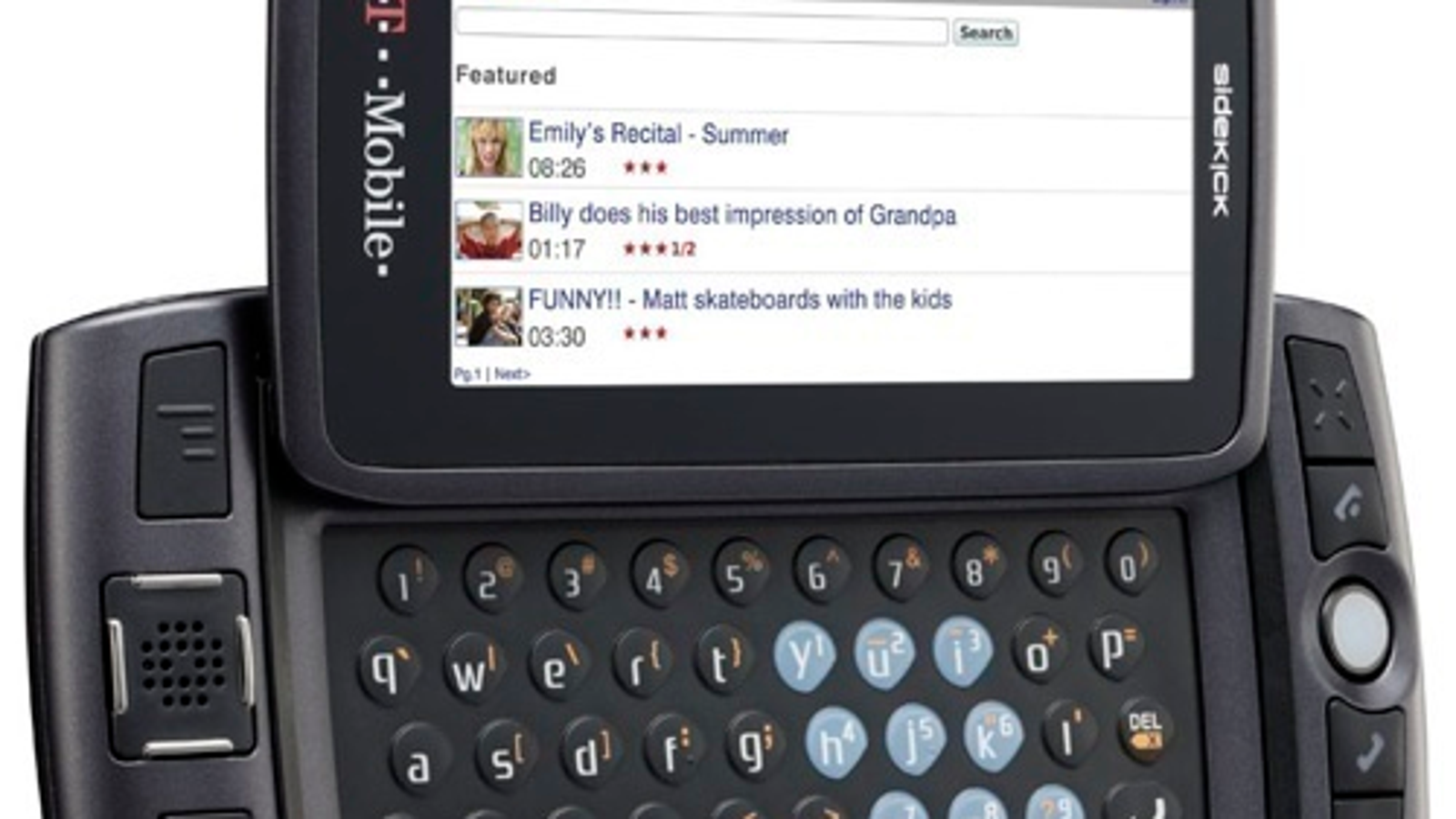 t mobile sidekick news