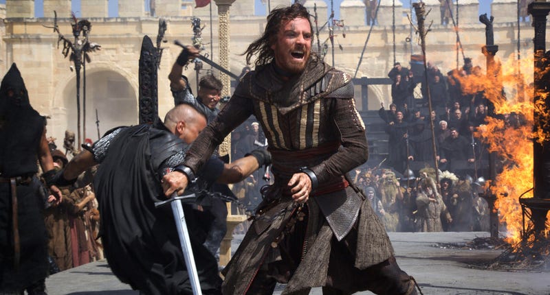 ASSASSIN'S CREED Reveals Action-Packed Carriage Chase Clip