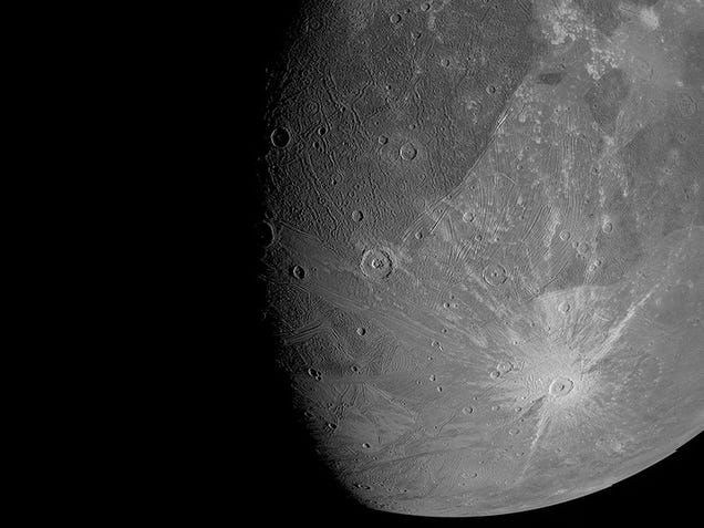 Here s What NASA s Probe Saw When It Flew Past Jupiter s Moon Ganymede Here s What NASA s Probe Saw When It Flew Past Jupiter s Moon Ganymede