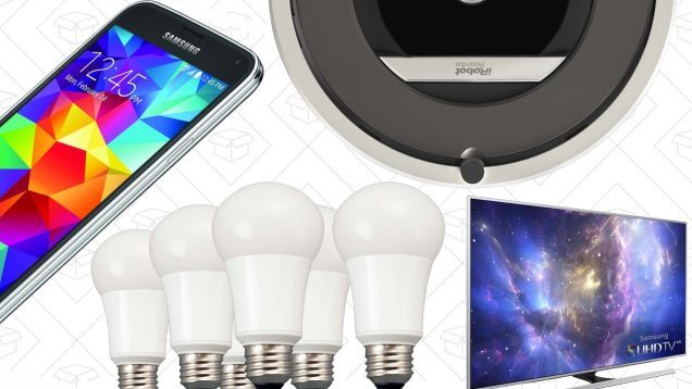 Today's Best Deals: LED Bulbs, High-End Roomba, Samsung Gear, and More