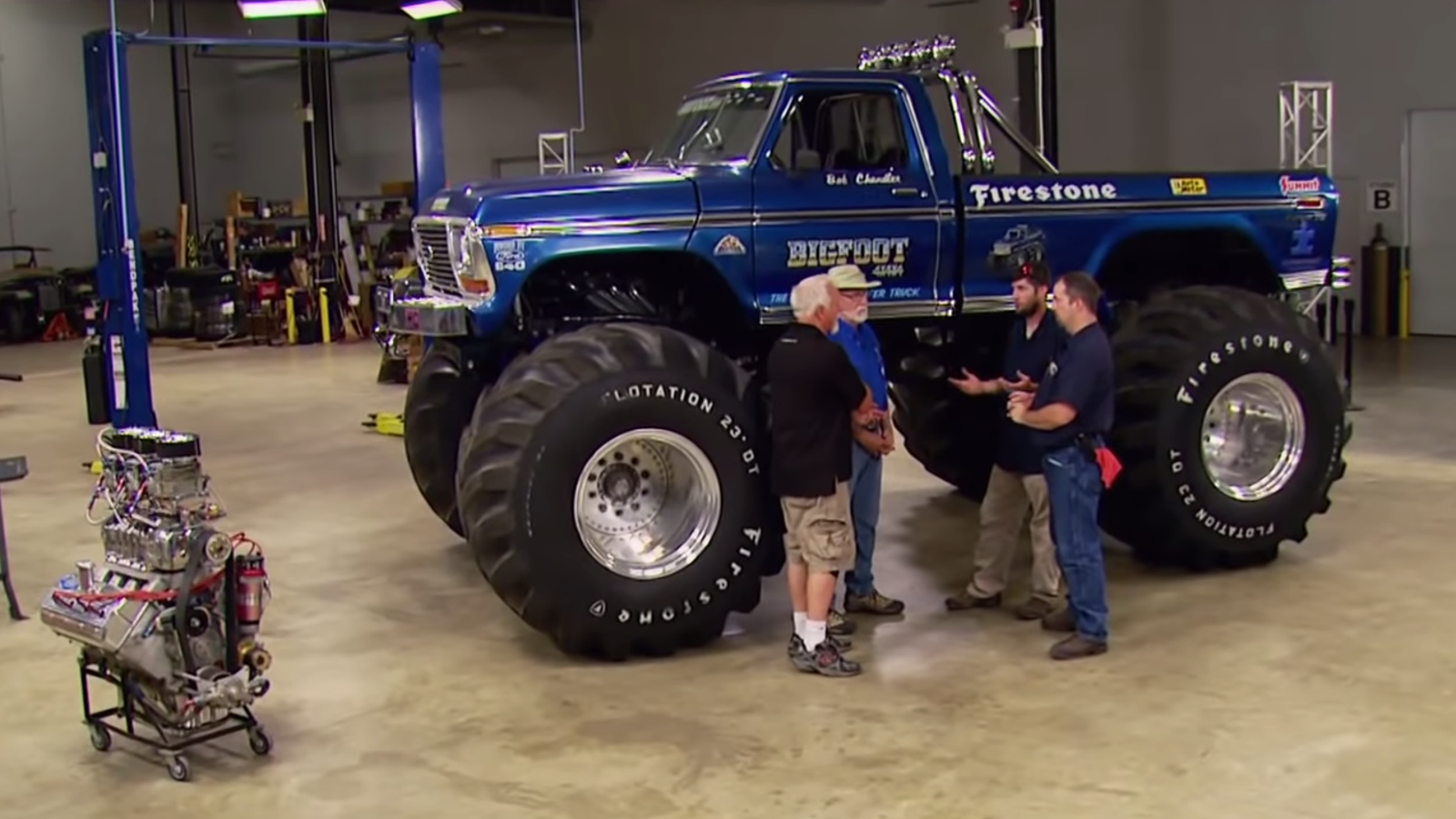 bigfoot monster truck gas powered
