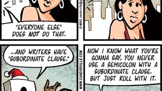 Illustration for article titled Candorville Comic: Subordinate Clause