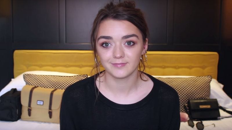 Game Of Thrones Maisie Williams Has A Youtube Channel Now
