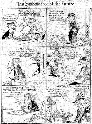 Illustration for article titled That Synthetic Food of the Future (Ogden Standard-Examiner, 1926)