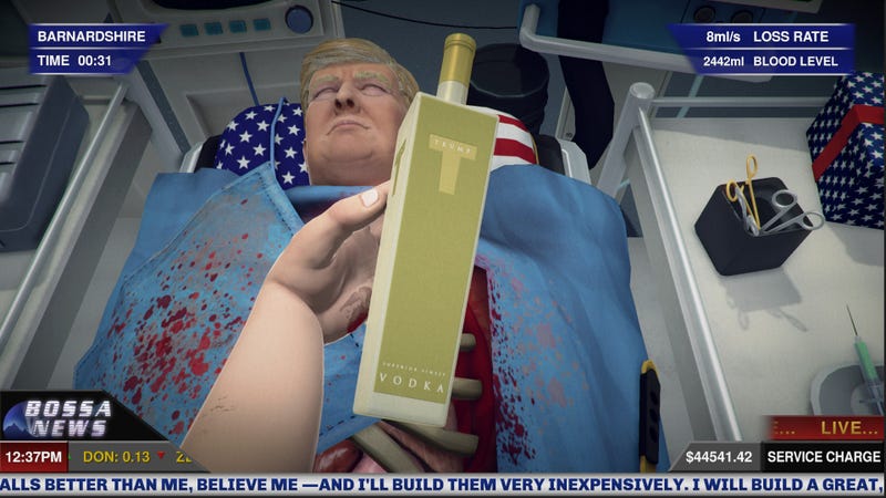 Illustration for article titled Surgeon Simulator Will Now Let You Operate On Donald Trump