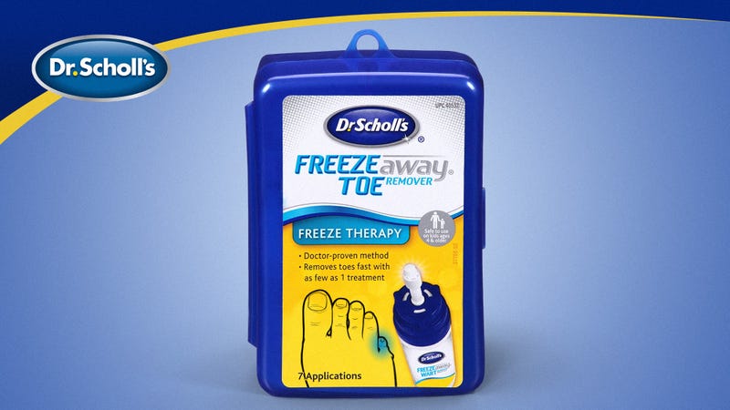 Illustration for article titled Dr. Scholl’s Introduces New Freeze-Away Toe Remover