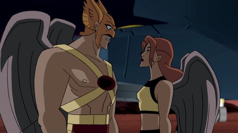 Illustration for article titled Justice League Unlimited: “Shadow Of The Hawk”