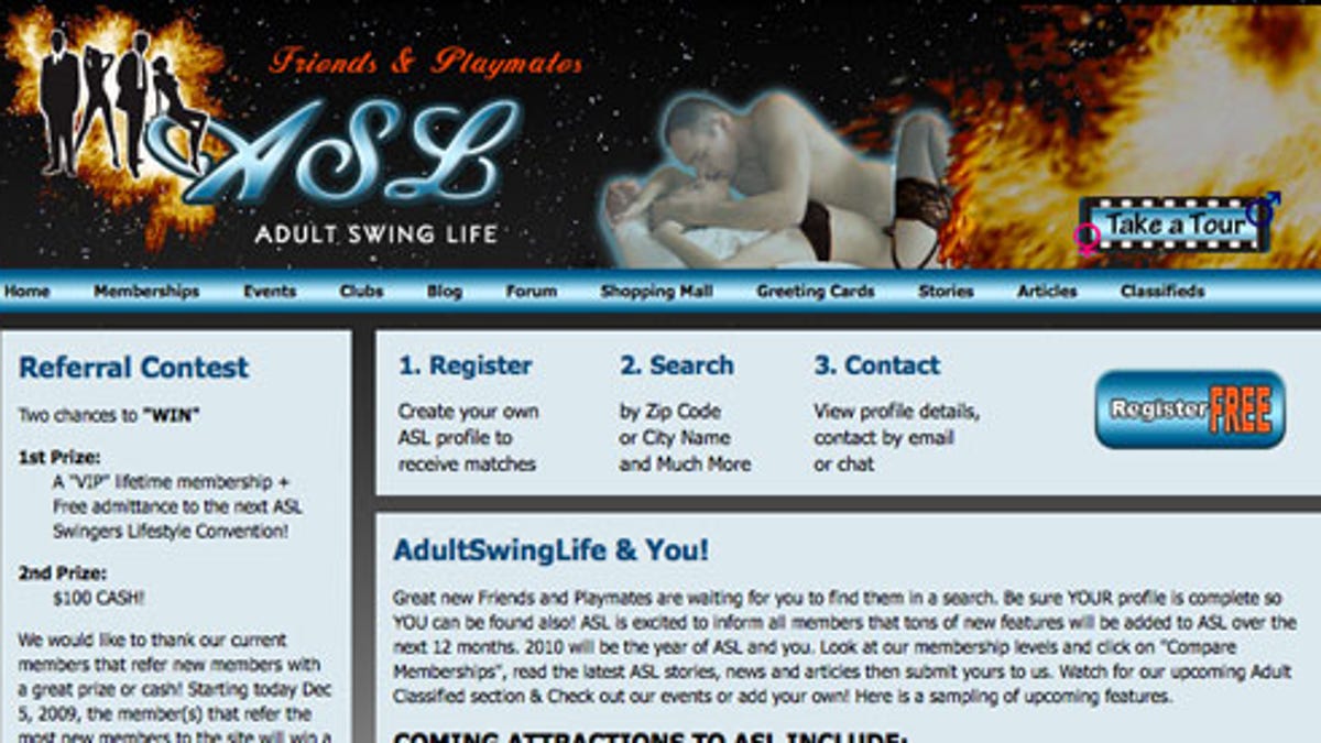 Bankrupt Runaway Prius Driver Owns Adult Swinger Site