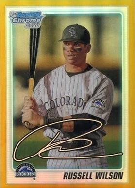 Illustration for article titled Texas Rangers Draft Russell Wilson (Yes, That One)
