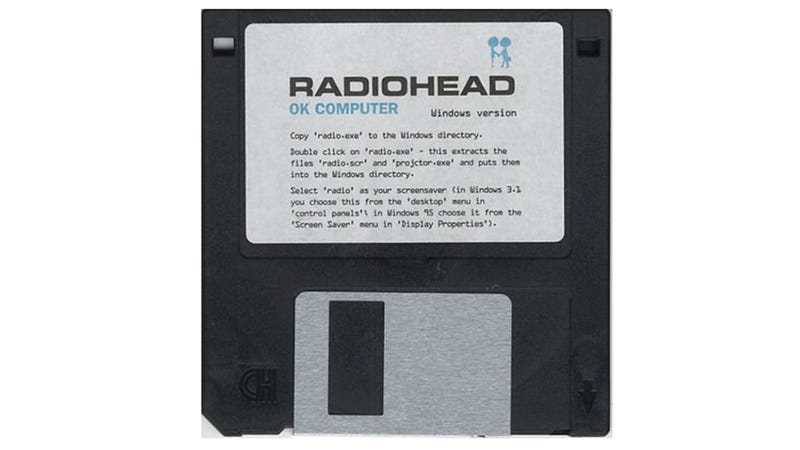 Illustration for article titled Too Bad You Can't Copy Radiohead's Floppy