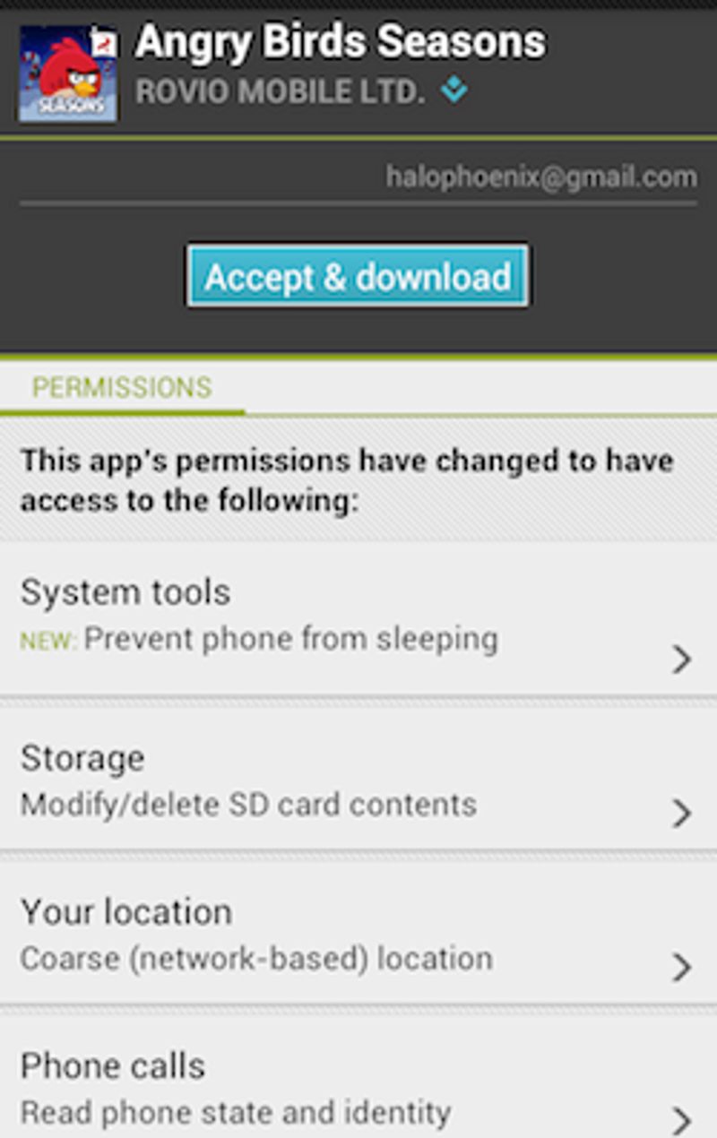 Image result for app that has crazy permissions