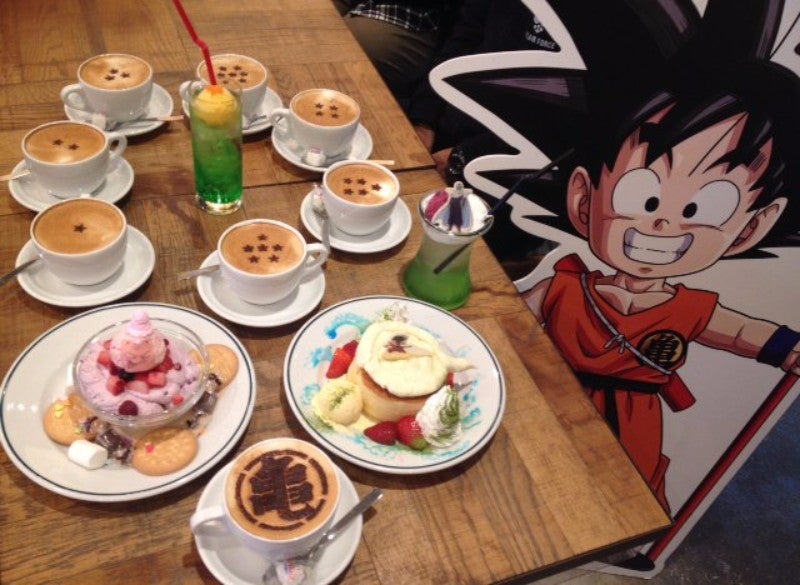 Image result for dragon ball cafe