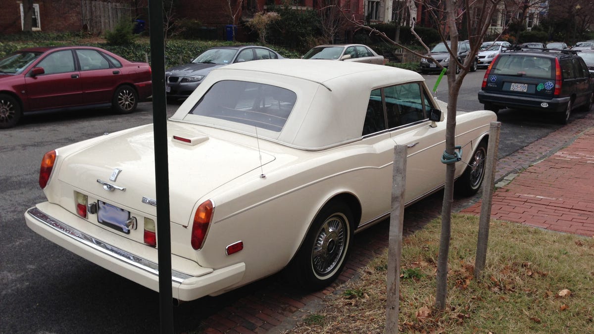 There S Nothing Corny About This Fancy Droptop Rolls Royce Corniche