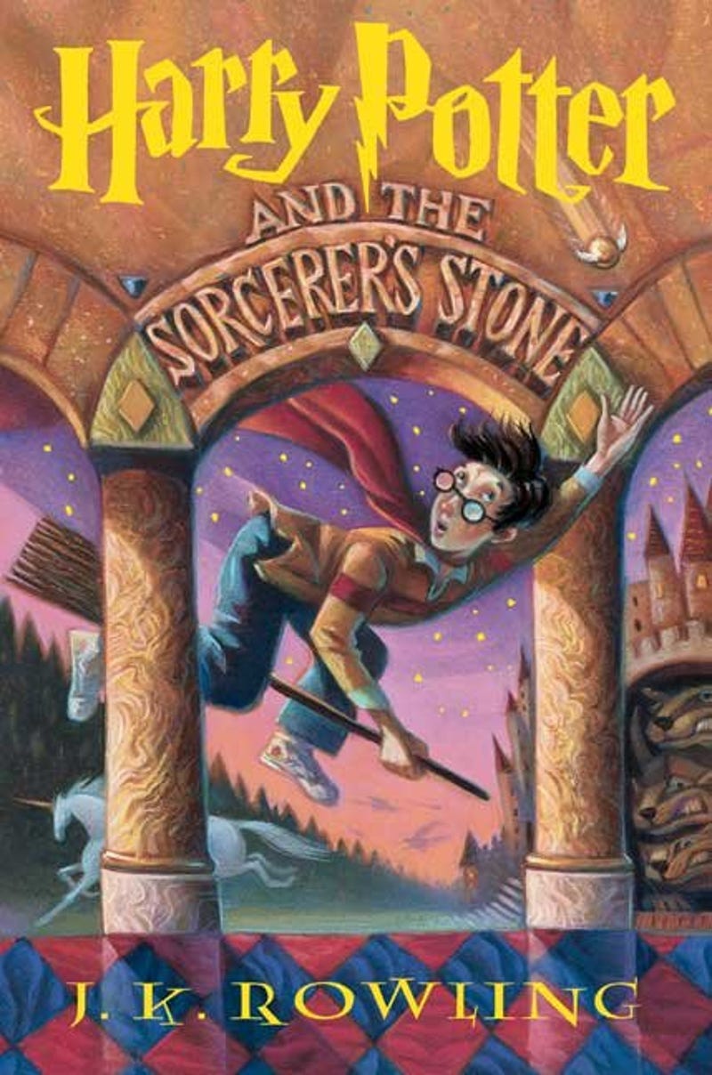 han evolucionado las portadas de libros de Harry Potter a lo largo de los años