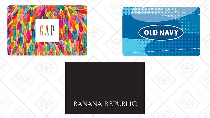 GAP, Banana Republic, and Old Navy from Staples