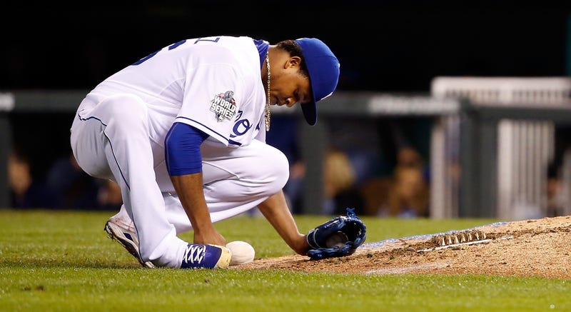 Illustration for article titled Only One Other Royal Was Told About Edinson Volquez's Father's Death