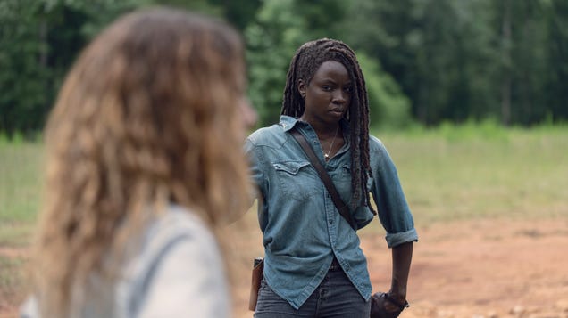 Something's Very Wrong With Michonne on The Walking Dead