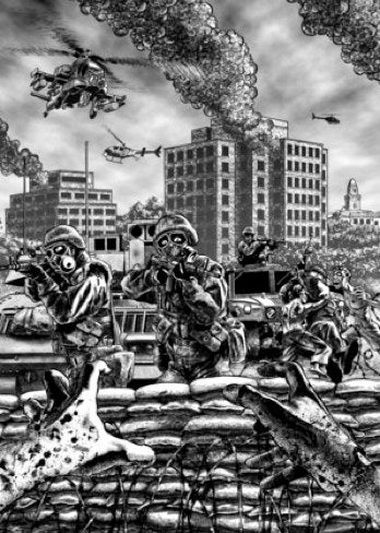 Illustration for article titled Will Warner Brothers' futuristic terrorism film World War X, film before World War Z?