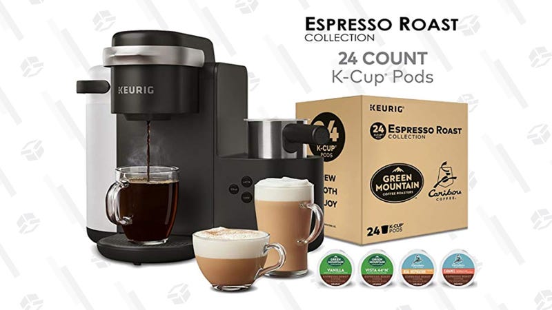Keurig K-Cafe Single-Serve Latte and Cappuccino Coffe Maker Bundle | $110 | Amazon