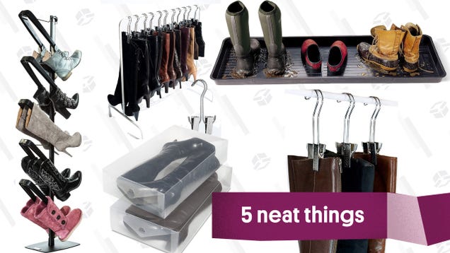 Five Storage Options That'll Get Your Boot Collection Under Control