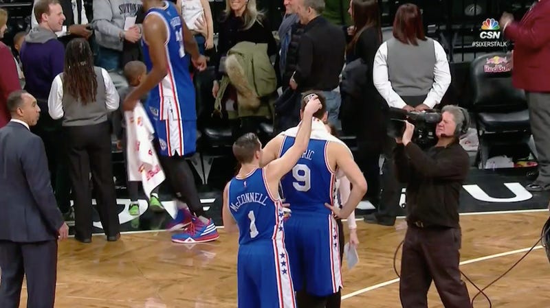 Illustration for article titled Dario Saric Goes To Great Lengths To Resolve Controversy That Didn't Exist