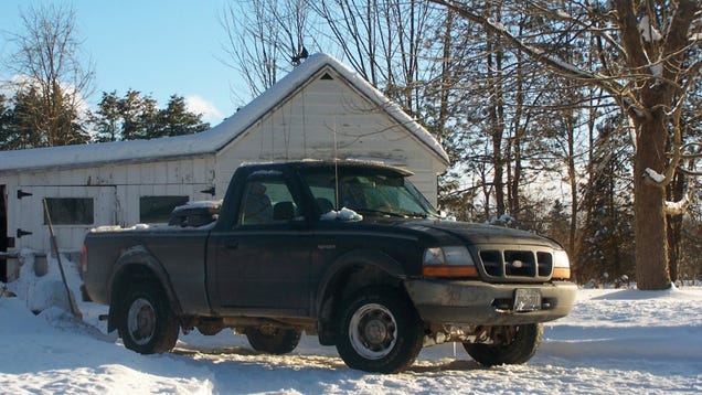 Ford ranger drifting in snow #3