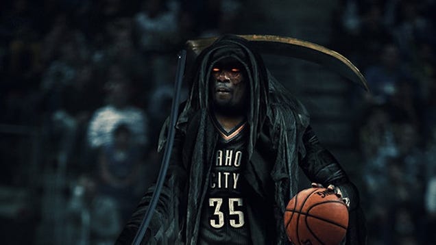 Kevin Durant As The "Slim Reaper" Is Terrifying
