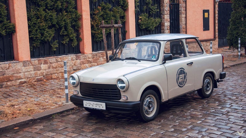 Illustration for article titled Often-Weird Tuner Vilner Actually Made a Pretty Charming Trabant