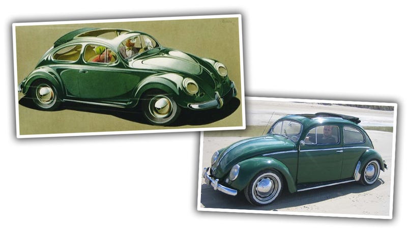 Illustration for article titled VW's Ads Were Once Gloriously Delusional