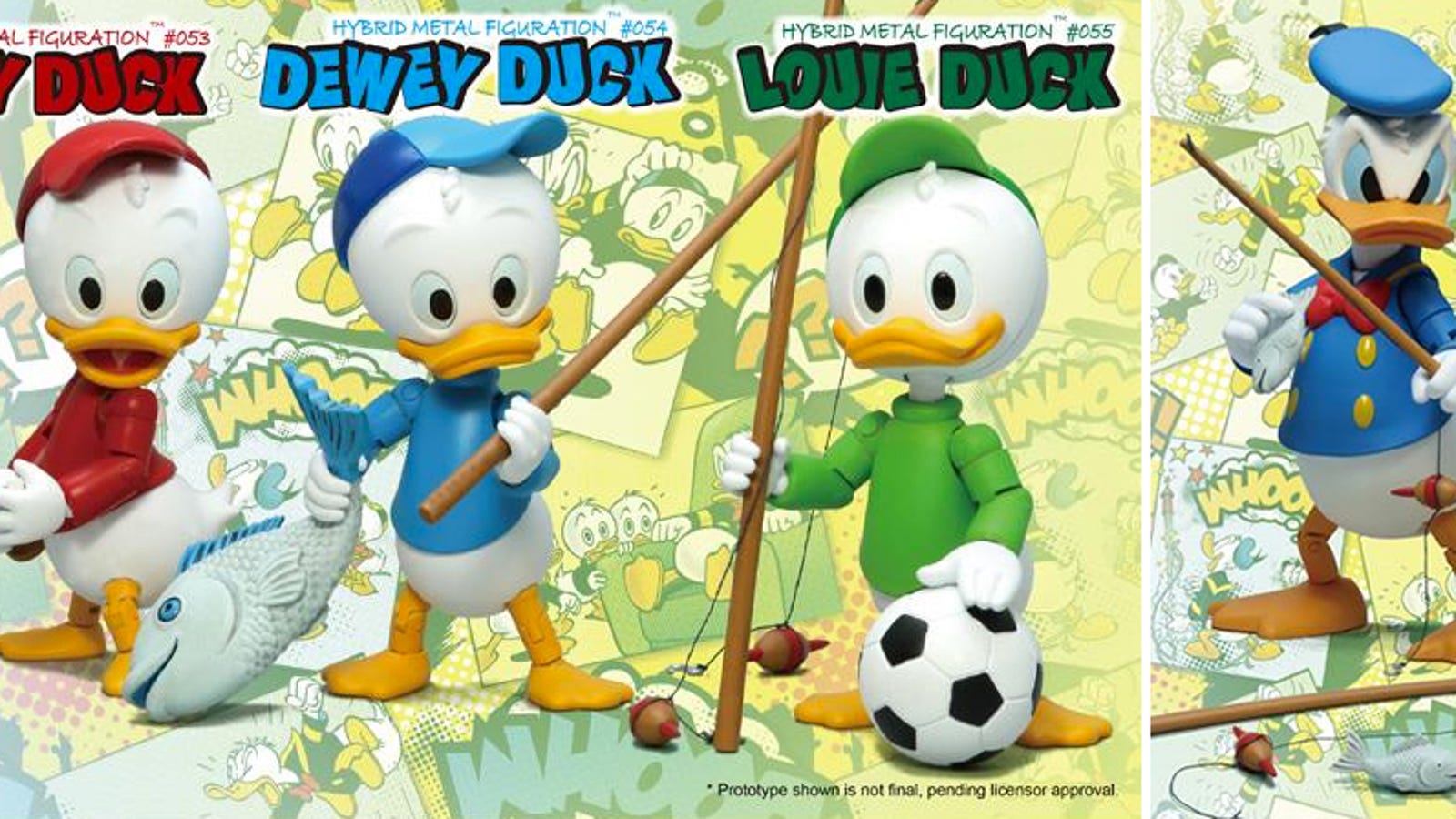 donald duck figures