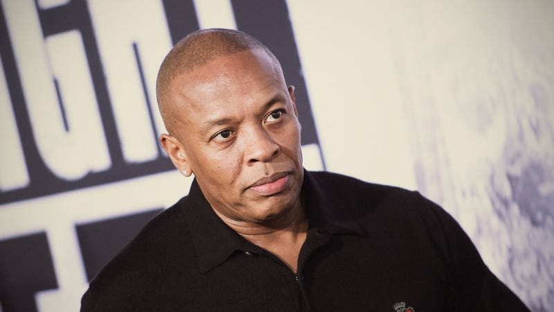 Dr. Dre attends the premiere of ‘Straight Outta Compton’ on August 10, 2015 in Los Angeles, California.