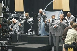 Illustration for article titled Ford Focus Gutted, Stripped By An... Orchestra?