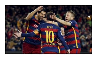 Illustration for article titled Újabb hétvégi Barca csoda! Messi álom 11-ese! Frissítve egy jobb videóval!