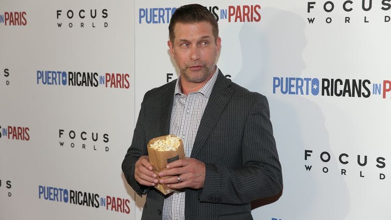 Stephen Baldwin enjoying some righteous popcorn. (Photo: Rob Kim/Getty)