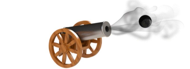 Illustration for article titled Scientists Build Tiny Microcannons That Fire Drug-Filled Nanobullets