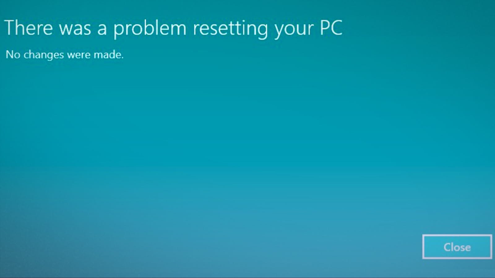 How to 'Refresh' Your PC When Windows Says There's a Problem