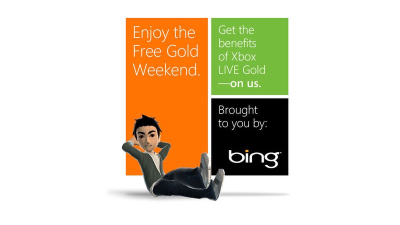 Illustration for article titled Free Gold (Four Day) Weekend Starts Today On Xbox Live