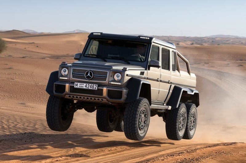 Illustration for article titled Not a single AMG 6x6?!