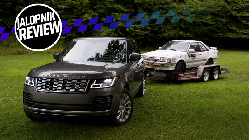 Range Rover Evoque Towing Weight Towing With a $100,000 Range Rover Diesel is the Best Way To Throw